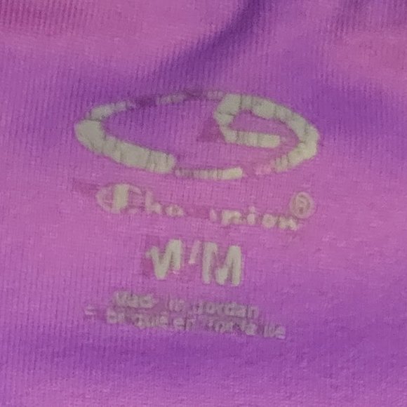 Champion Lavender and Grey Ruched Capri  Leggings Size Medium - Picture 4 of 12